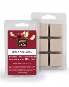 Wax Melts Μήλο Κανέλα 65gr - Προϊόντα Γαία